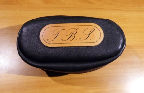 The finished reel case with logo The finished reel case with logo