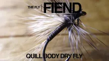 Video thumb for Quill Body Dry Fly