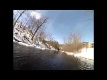 Video thumb for Green Mountain Ghillie-February fishing in New England