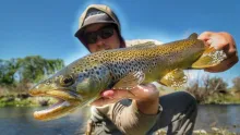 Video thumb for Tiny Creek provides Epic Dry Fly session!