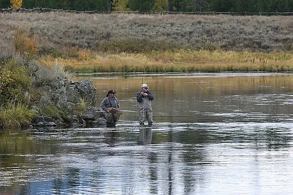 User submitted picture: Guide Fred and client Don...